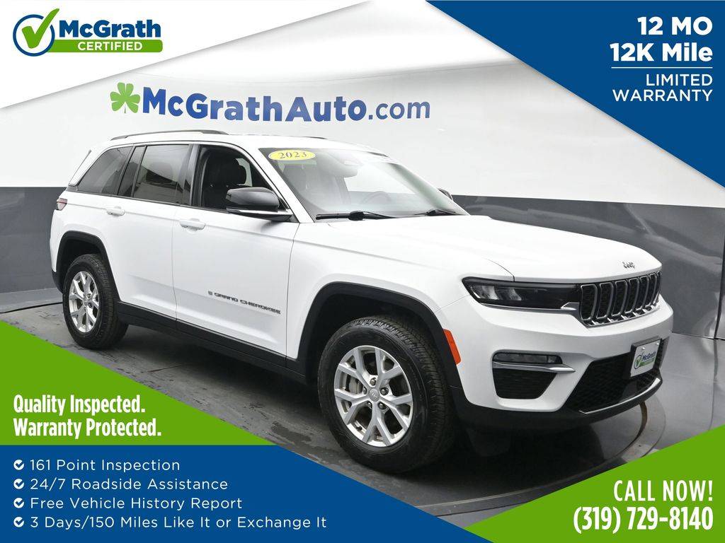 2023 Jeep Grand Cherokee Limited — SUV — 71,961 mi — Hiawatha, IA