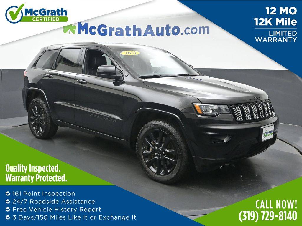 2021 Jeep Grand Cherokee WK Laredo X — SUV — 59,552 mi — Hiawatha, IA