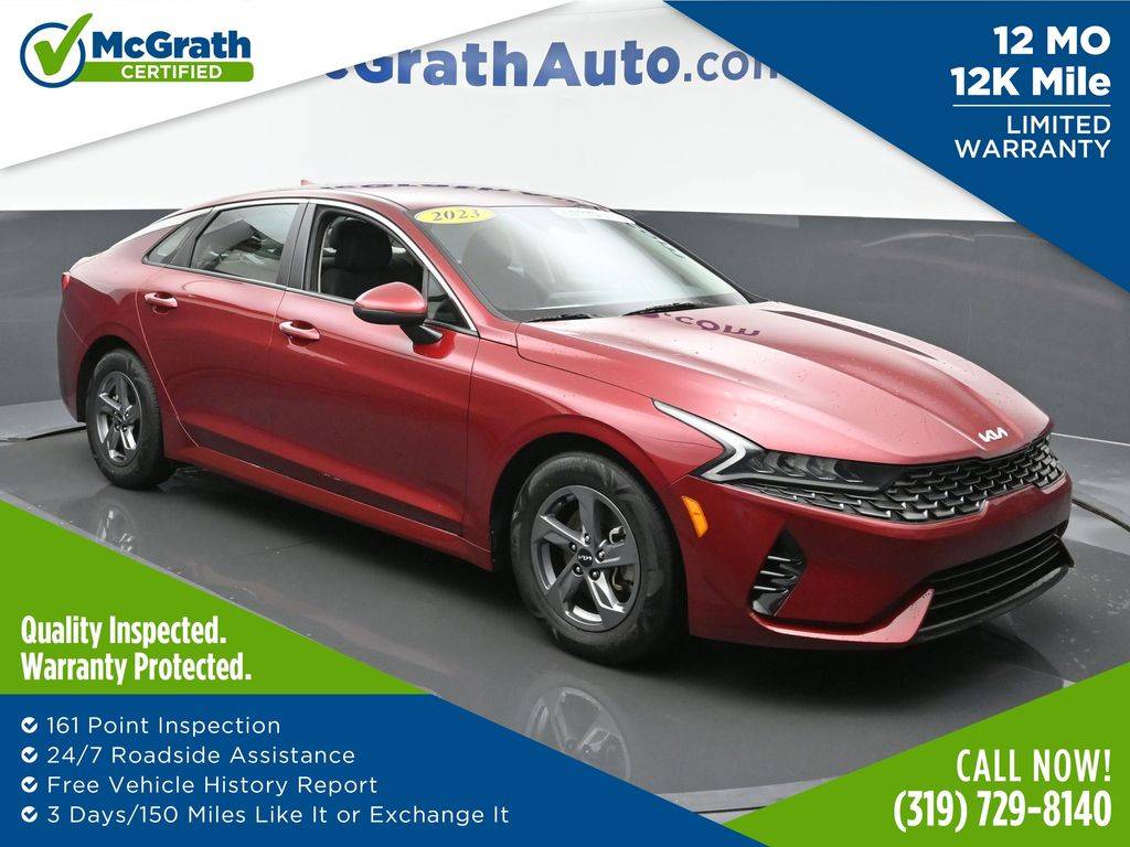 2023 Kia K5 LXS — Sedan — 49,256 mi — Hiawatha, IA