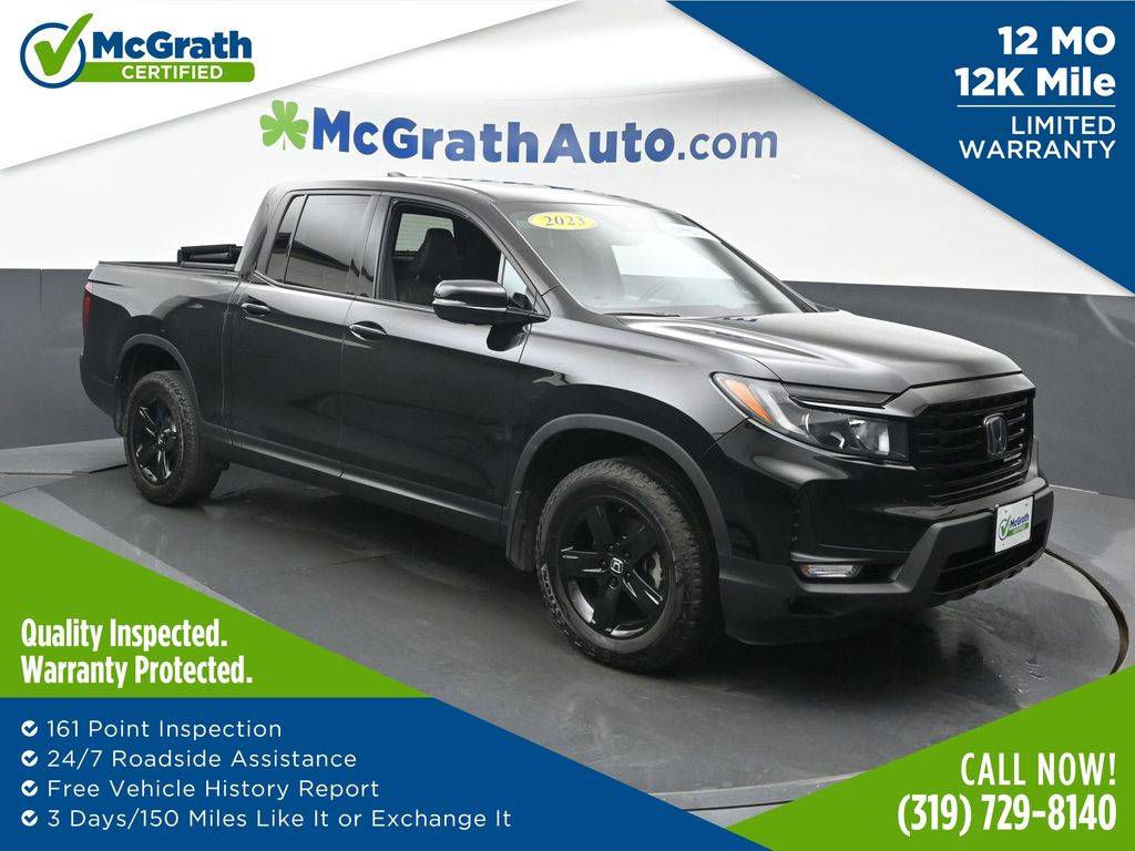 2023 Honda Ridgeline Black Edition — Pickup Truck — 19,143 mi — Hiawatha, IA