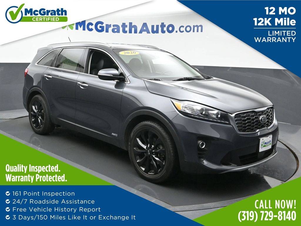 2020 Kia Sorento EX V6 — SUV — 45,002 mi — Hiawatha, IA
