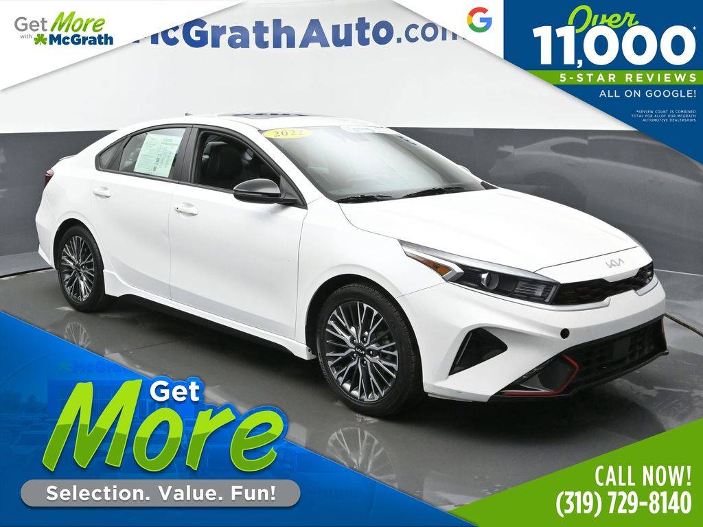 2022 Kia Forte GT-Line — Sedan — 4,110 mi — Hiawatha, IA