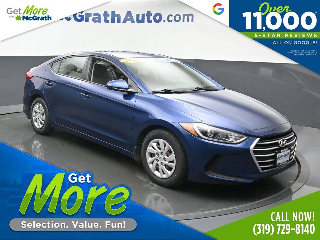 2018 Hyundai Elantra SE — Sedan — 69,601 mi — Hiawatha, IA