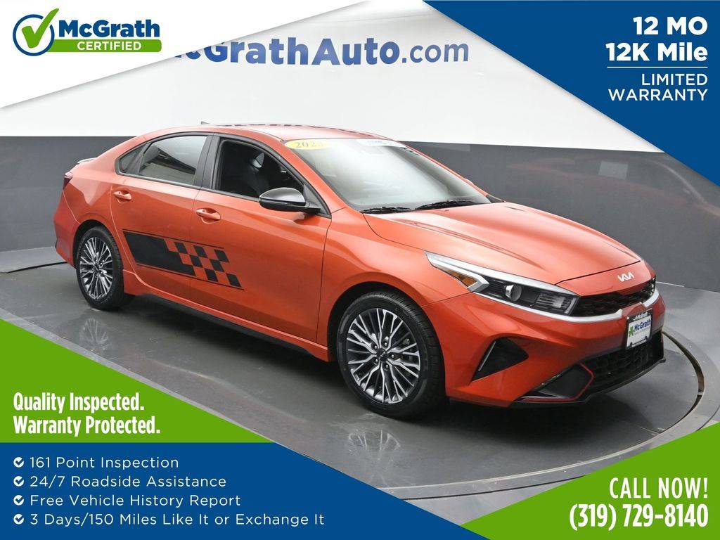 2023 Kia Forte GT-Line — Sedan — 34,477 mi — Hiawatha, IA