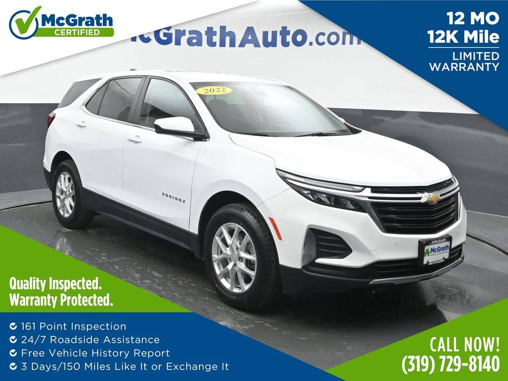 2022 Chevrolet Equinox LT — SUV — 36,526 mi — Hiawatha, IA