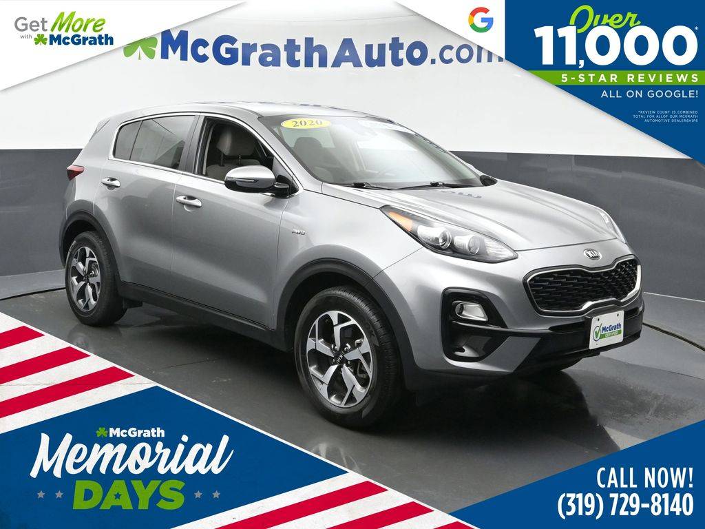 2020 Kia Sportage LX — SUV — 45,415 mi — Hiawatha, IA