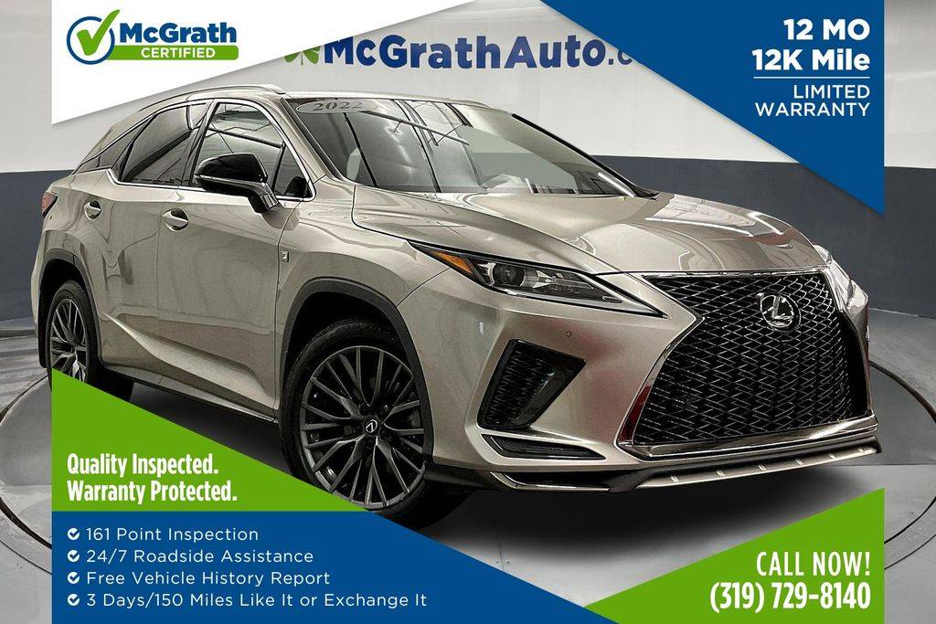 2022 Lexus RX RX 350 F Sport