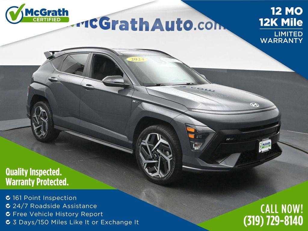 2024 Hyundai Kona N Line — SUV — 48,254 mi — Hiawatha, IA