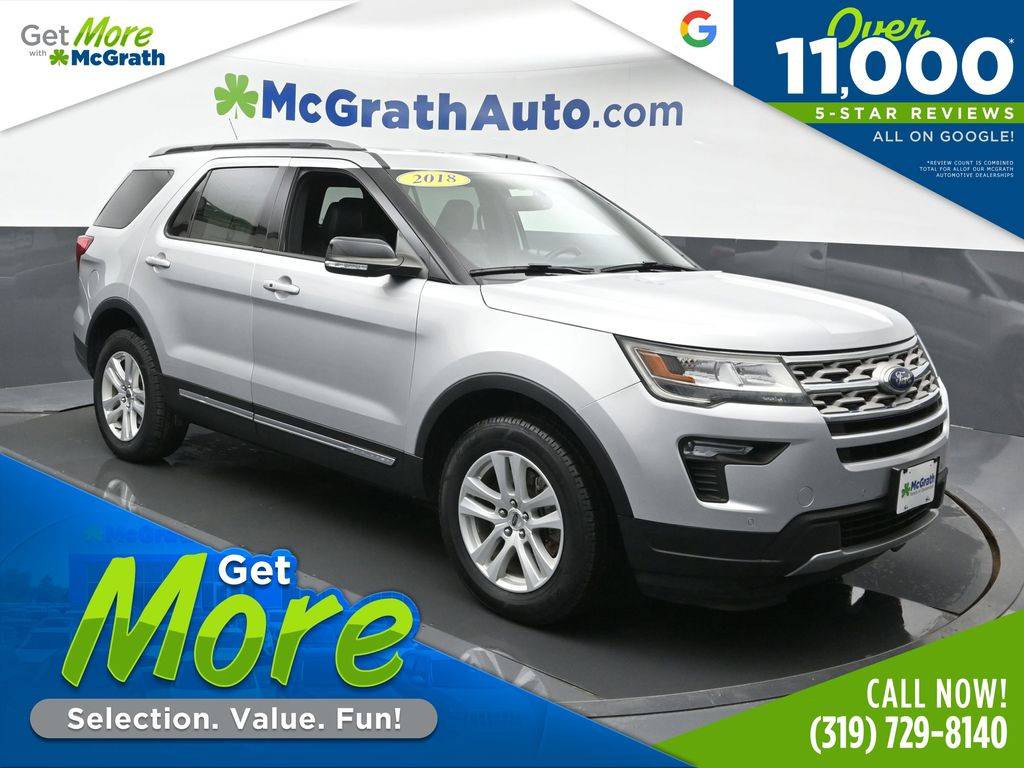 2018 Ford Explorer XLT — SUV — 67,343 mi — Hiawatha, IA