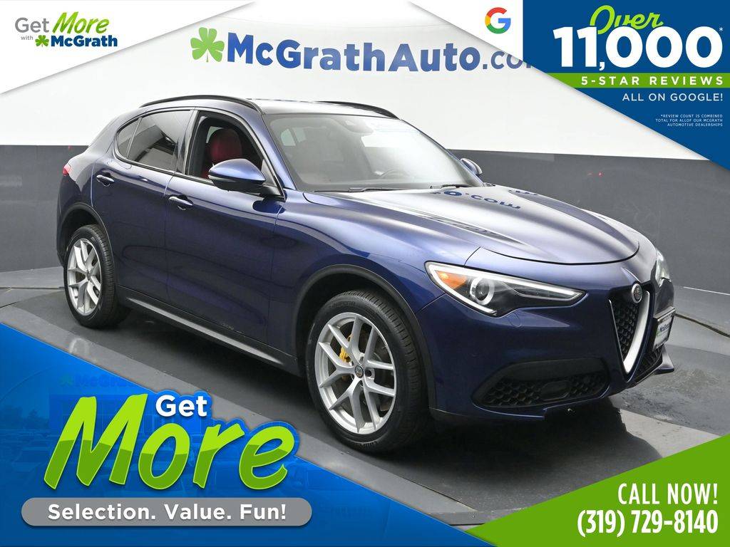 2019 Alfa Romeo Stelvio Ti Sport — SUV — 100,097 mi — Hiawatha, IA