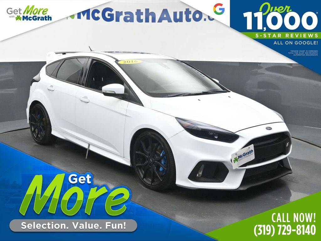 2016 Ford Focus RS — Hatchback — 88,989 mi — Hiawatha, IA