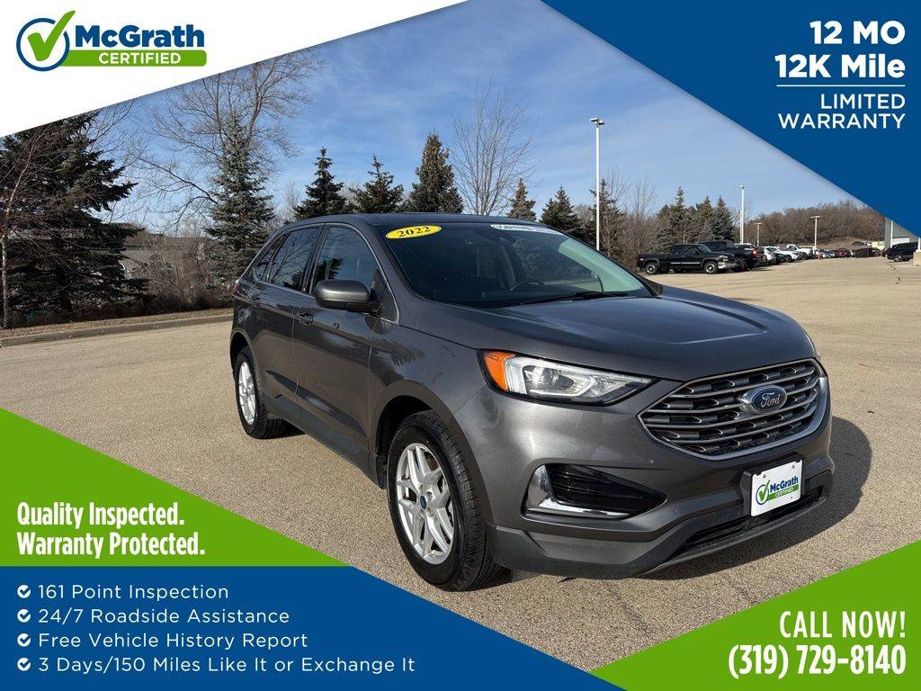 2022 Ford Edge SEL — SUV — 67,783 mi — Hiawatha, IA