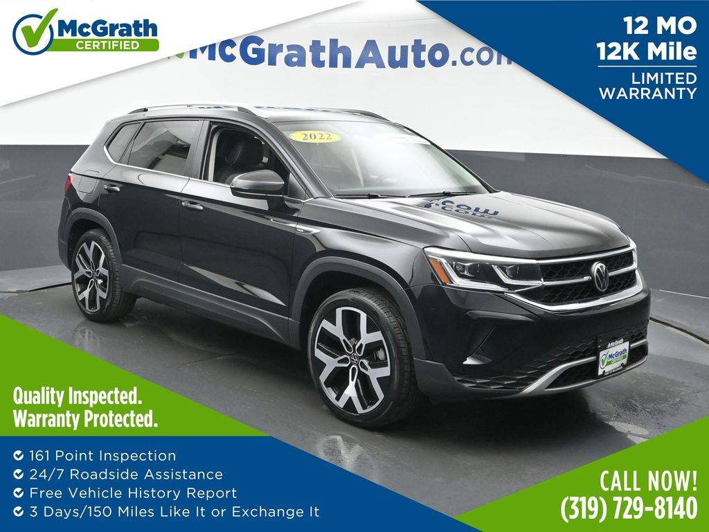 2022 Volkswagen Taos SEL — SUV — 46,007 mi — Hiawatha, IA