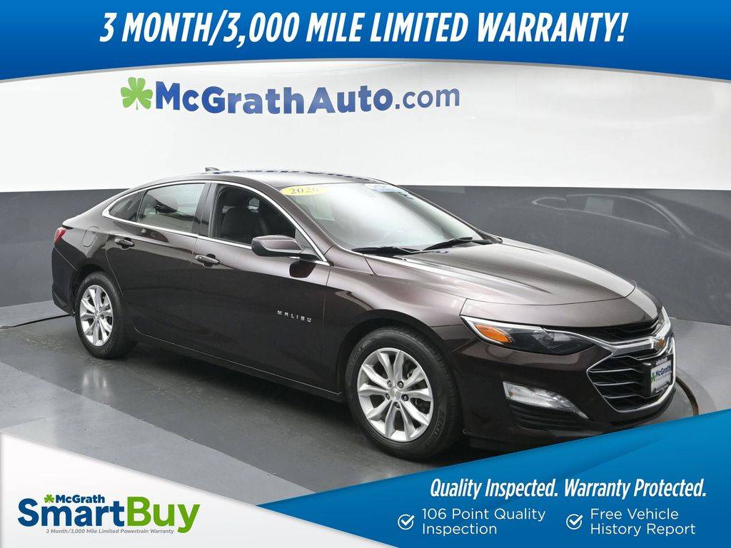 2020 Chevrolet Malibu LT — Sedan — 121,241 mi — Hiawatha, IA