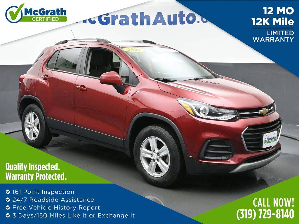 2021 Chevrolet Trax LT — SUV — 57,600 mi — Hiawatha, IA