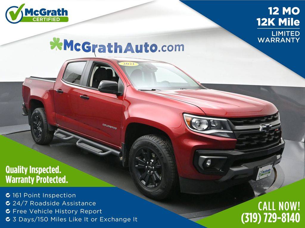 2021 Chevrolet Colorado Z71 — Pickup Truck — 60,144 mi — Hiawatha, IA