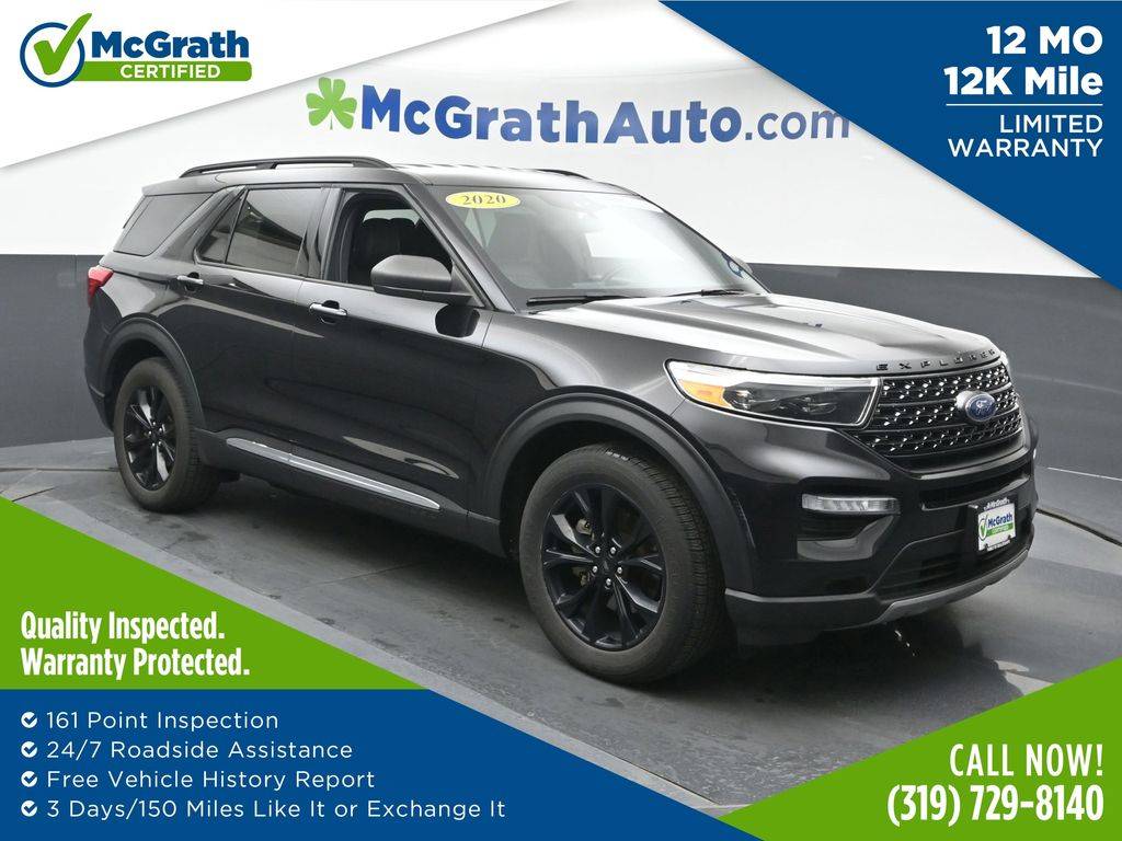 2020 Ford Explorer XLT — SUV — 60,040 mi — Hiawatha, IA