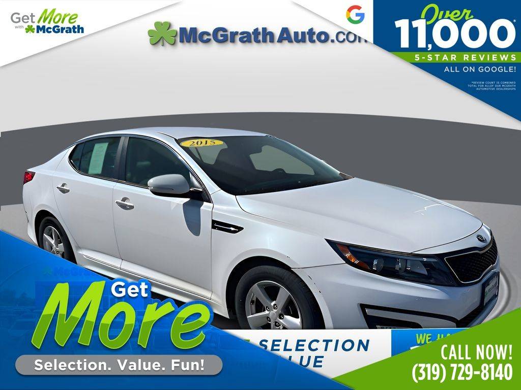 2015 Kia Optima LX — Sedan — 137,993 mi — Hiawatha, IA