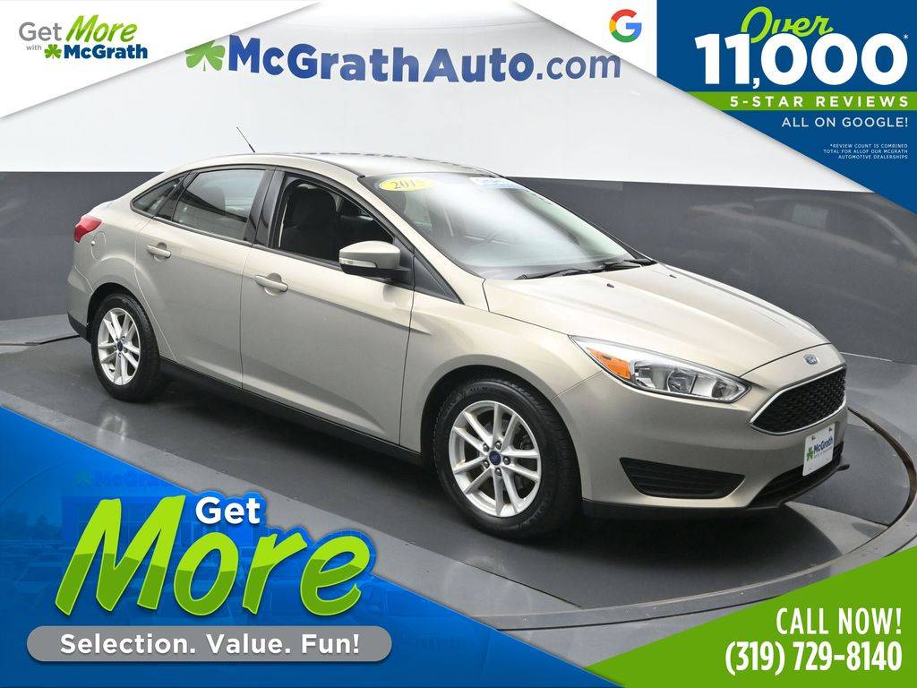 2015 Ford Focus SE — Sedan — 92,074 mi — Hiawatha, IA