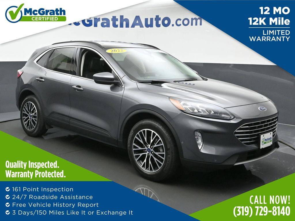 2022 Ford Escape Titanium Plug-In Hybrid — SUV — 23,570 mi — Hiawatha, IA