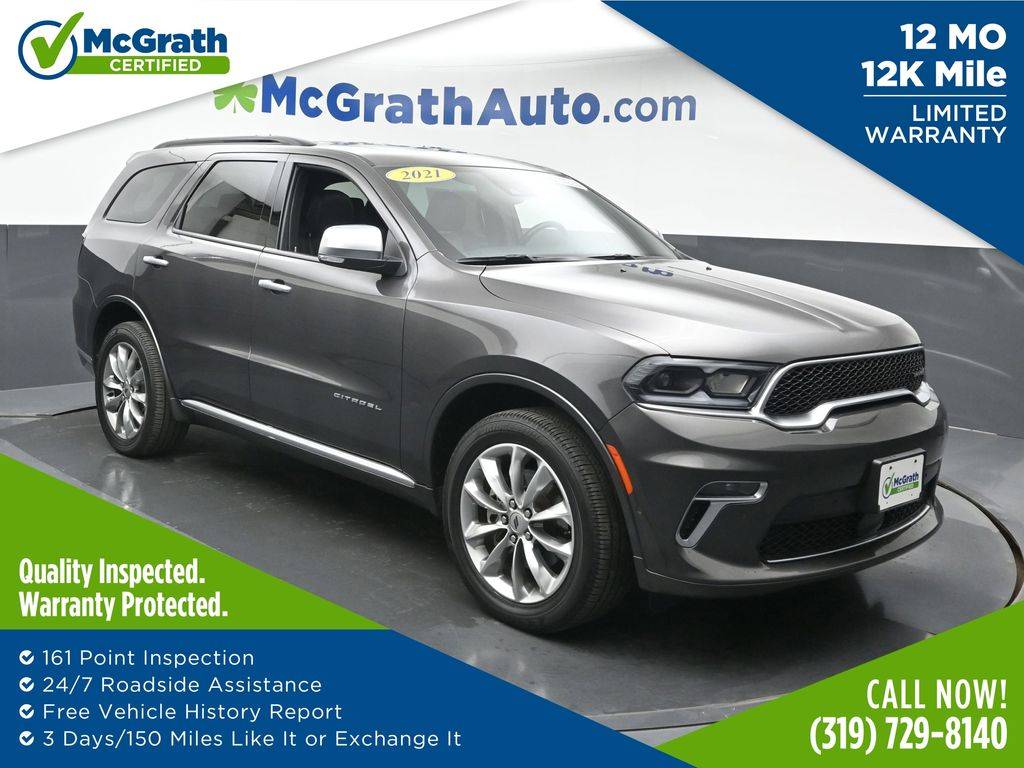 2021 Dodge Durango Citadel — SUV — 61,644 mi — Hiawatha, IA