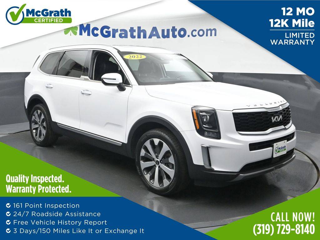 2022 Kia Telluride S — SUV — 42,749 mi — Hiawatha, IA