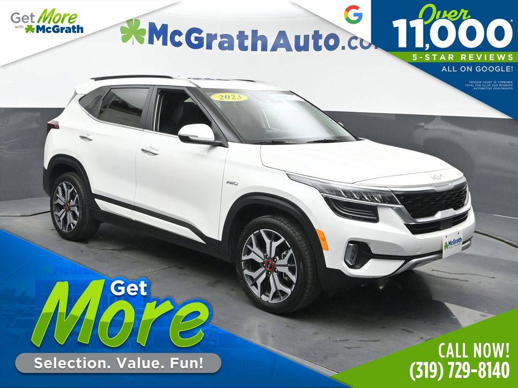 2023 Kia Seltos SX — SUV — 17,872 mi — Hiawatha, IA