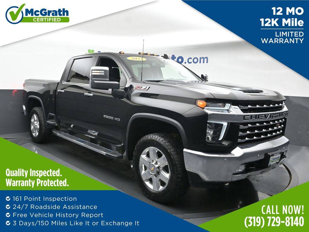 2021 Chevrolet Silverado 2500HD LTZ — Pickup Truck — 8,517 mi — Hiawatha, IA