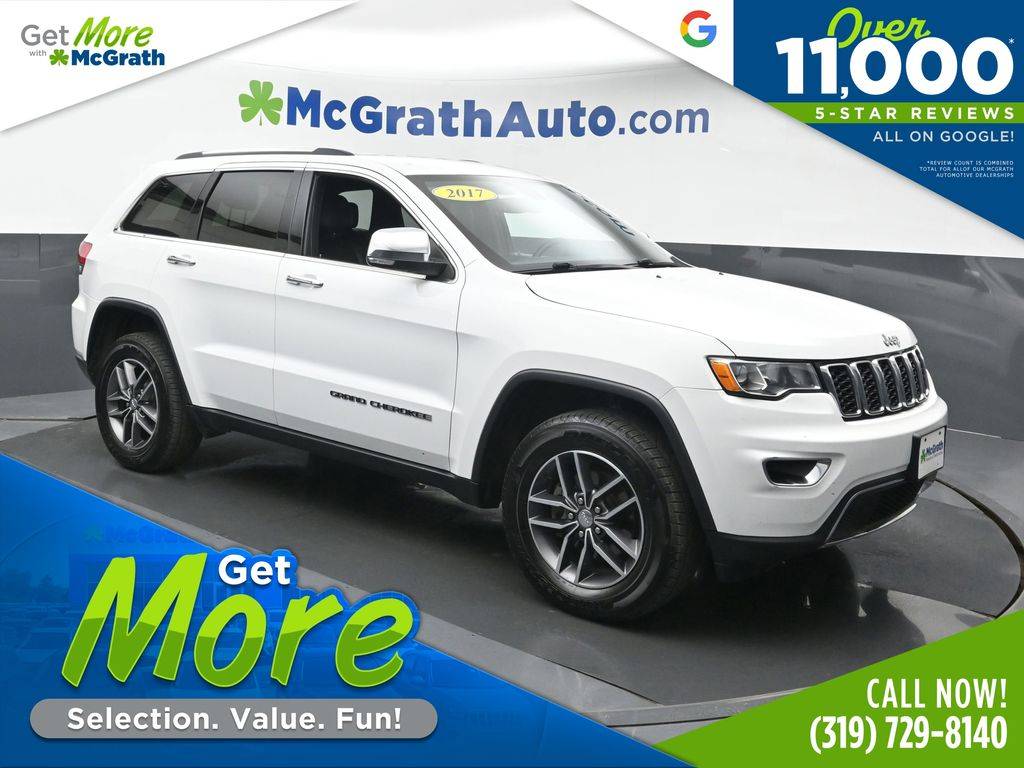 2017 Jeep Grand Cherokee Limited — SUV — 130,386 mi — Hiawatha, IA
