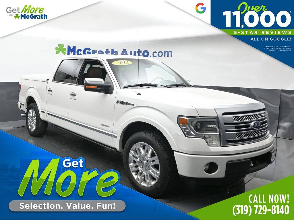 2013 Ford F-150 Platinum — Pickup Truck — 157,991 mi — Hiawatha, IA