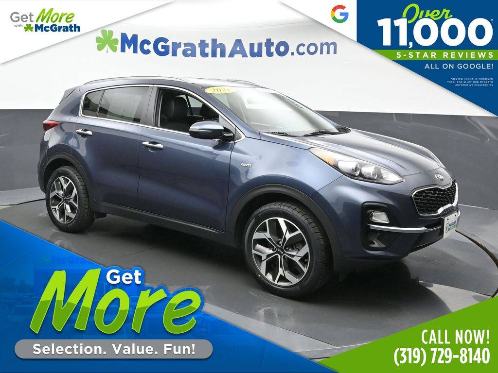 2021 Kia Sportage EX — SUV — 74,480 mi — Hiawatha, IA