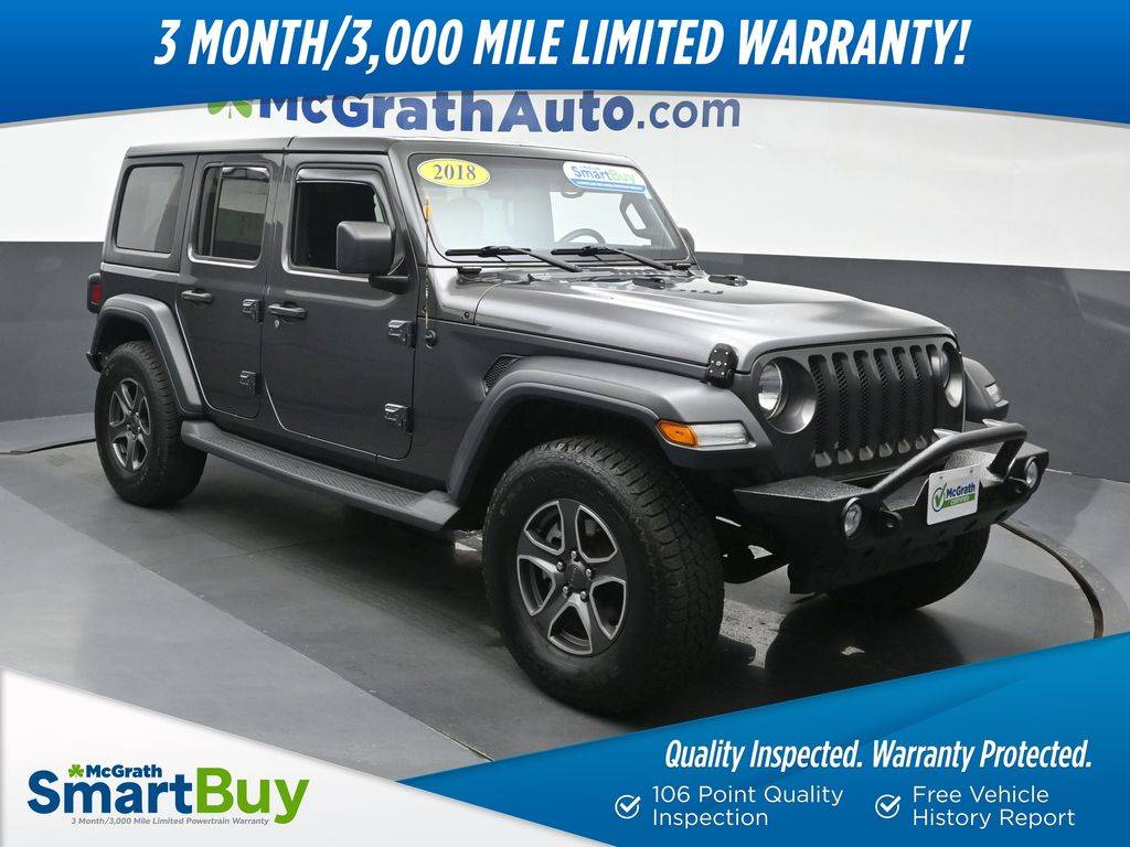 2018 Jeep Wrangler Sport S — SUV — 72,361 mi — Hiawatha, IA