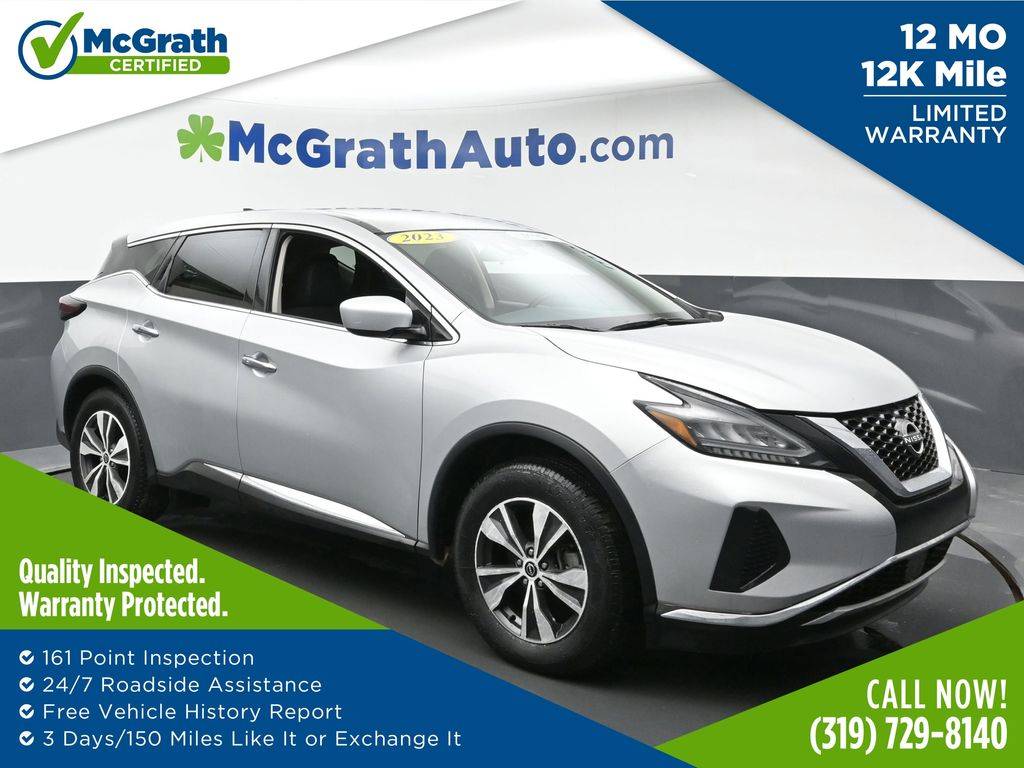 2023 Nissan Murano S — SUV — 59,844 mi — Hiawatha, IA