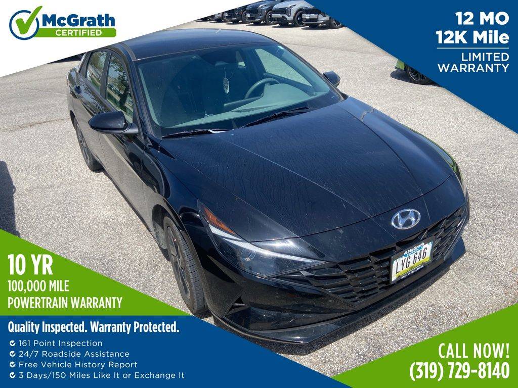 2023 Hyundai Elantra SEL — Sedan — 34,993 mi — Hiawatha, IA