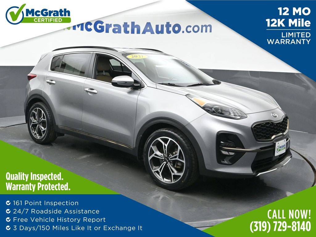 2021 Kia Sportage SX Turbo — SUV — 36,907 mi — Hiawatha, IA