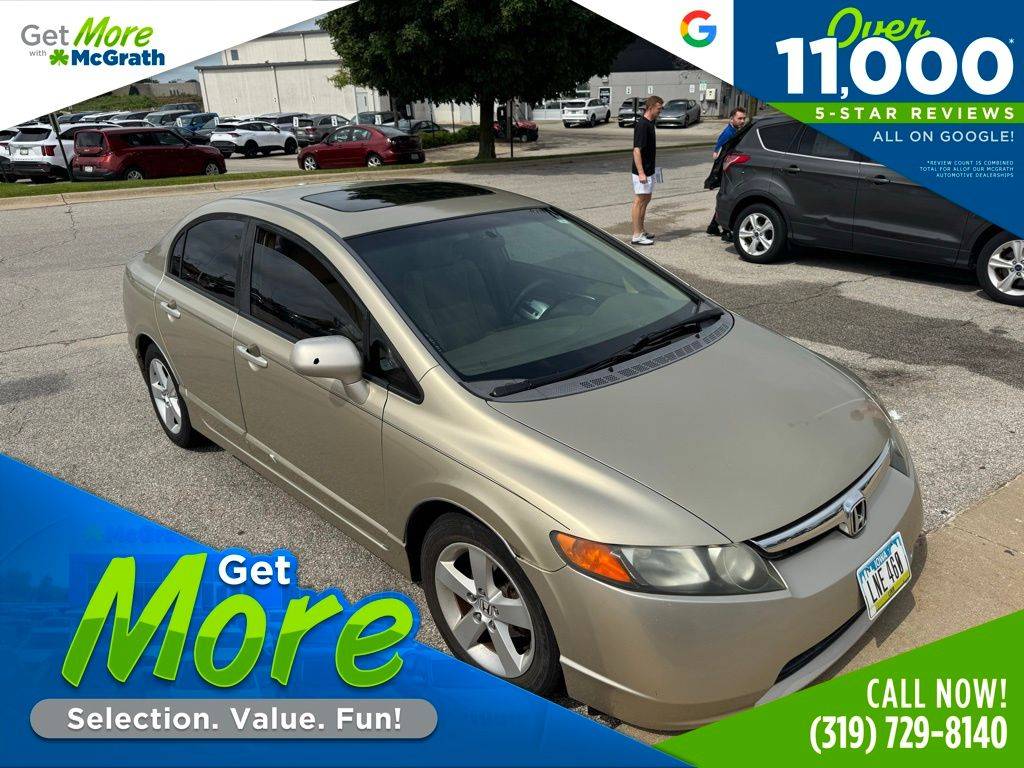 2008 Honda Civic EX — Sedan — 51,981 mi — Hiawatha, IA