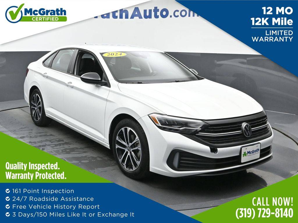 2024 Volkswagen Jetta Sport — Sedan — 16,760 mi — Hiawatha, IA
