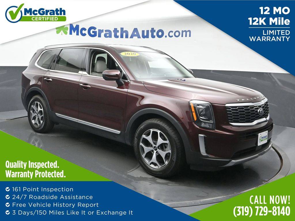 2020 Kia Telluride EX — SUV — 44,529 mi — Hiawatha, IA