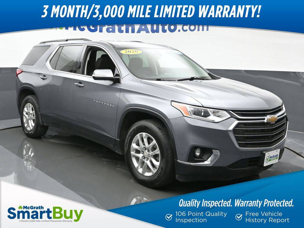 2020 Chevrolet Traverse LT Cloth — SUV — 103,250 mi — Hiawatha, IA