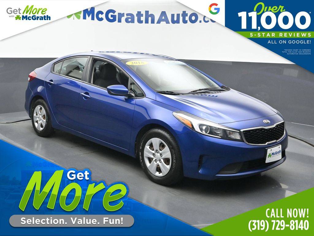 2018 Kia Forte LX — Sedan — 117,407 mi — Hiawatha, IA