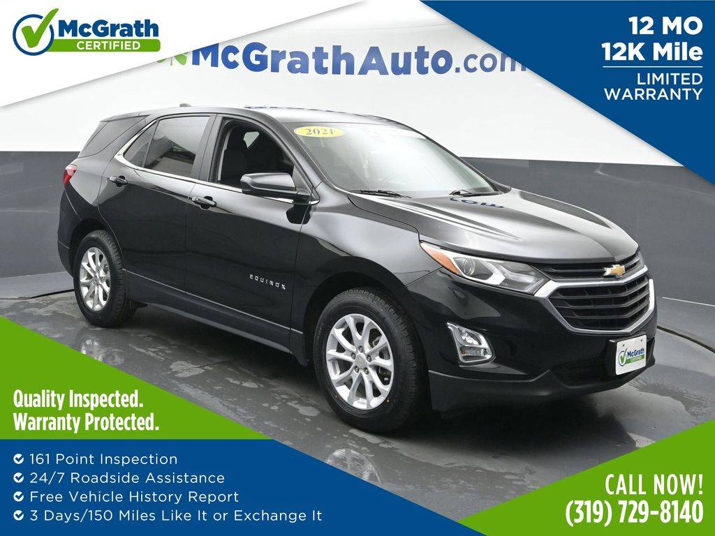 2021 Chevrolet Equinox LT — SUV — 36,573 mi — Hiawatha, IA