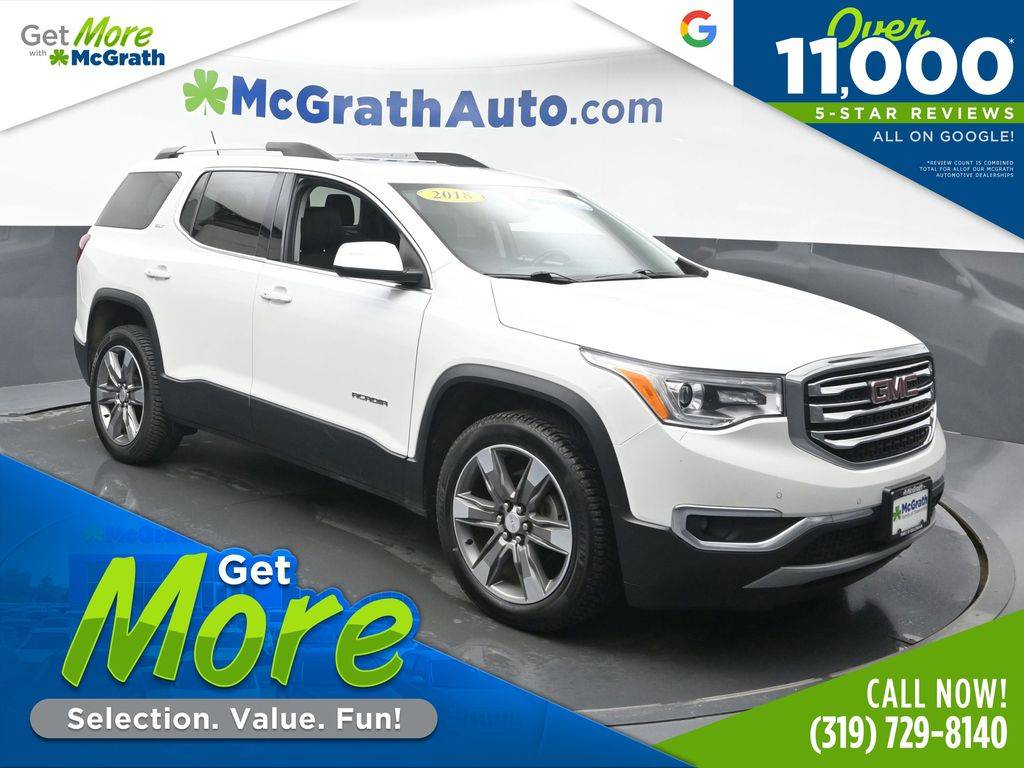 2018 GMC Acadia SLT — SUV — 70,108 mi — Hiawatha, IA