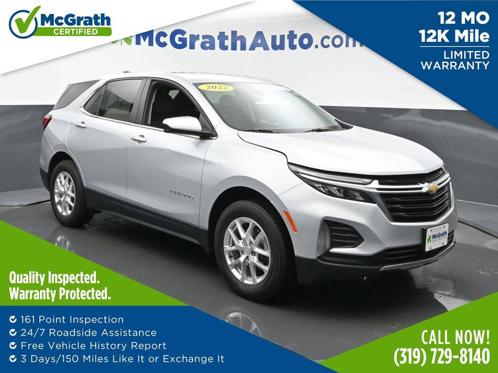 2022 Chevrolet Equinox LT — SUV — 50,210 mi — Hiawatha, IA