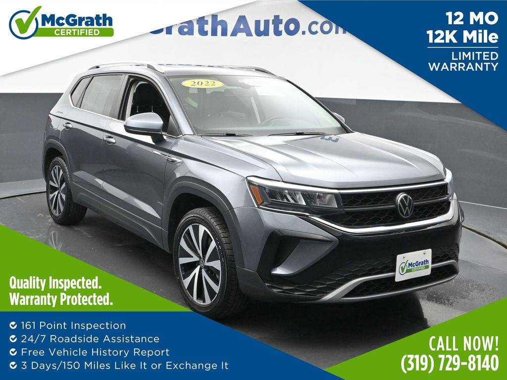 2022 Volkswagen Taos SE — SUV — 58,946 mi — Hiawatha, IA