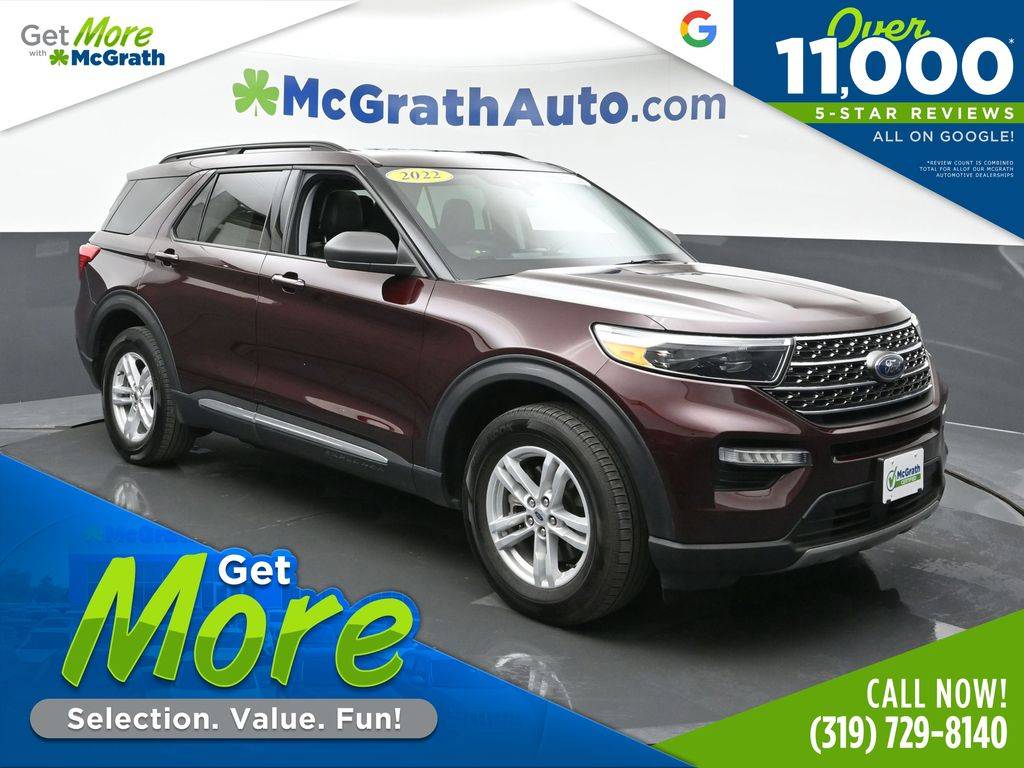 2022 Ford Explorer XLT — SUV — 22,638 mi — Hiawatha, IA