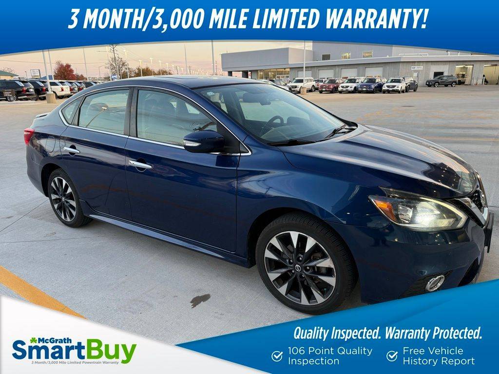 2018 Nissan Sentra SR — Sedan — 90,538 mi — Hiawatha, IA