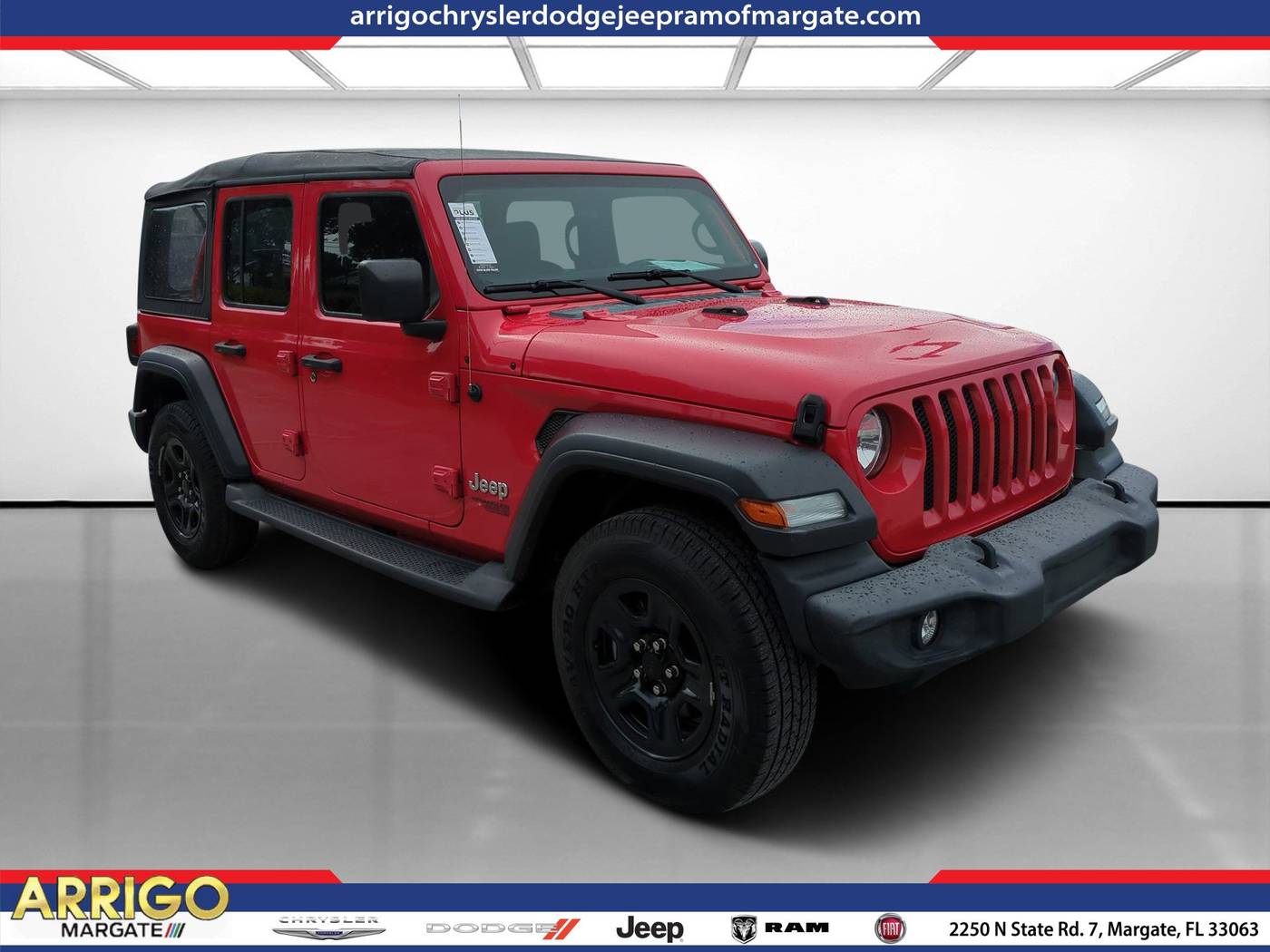 2021 Jeep Wrangler Sport — SUV — 54,187 mi — Margate, FL