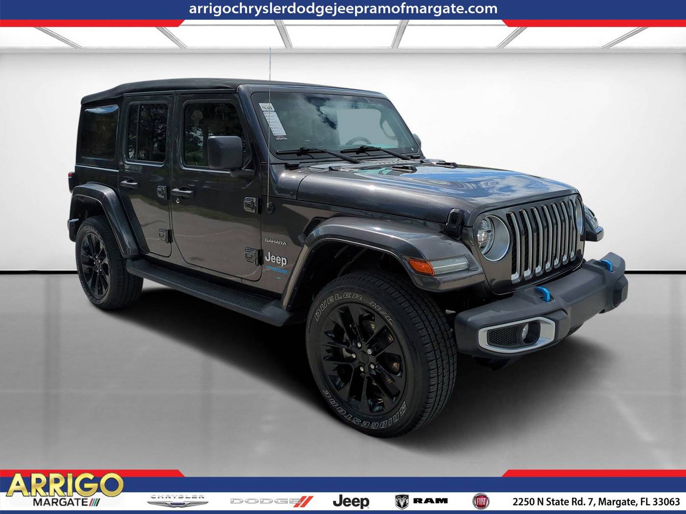 2022 Jeep Wrangler Sahara 4xe — SUV — 22,937 mi — Margate, FL