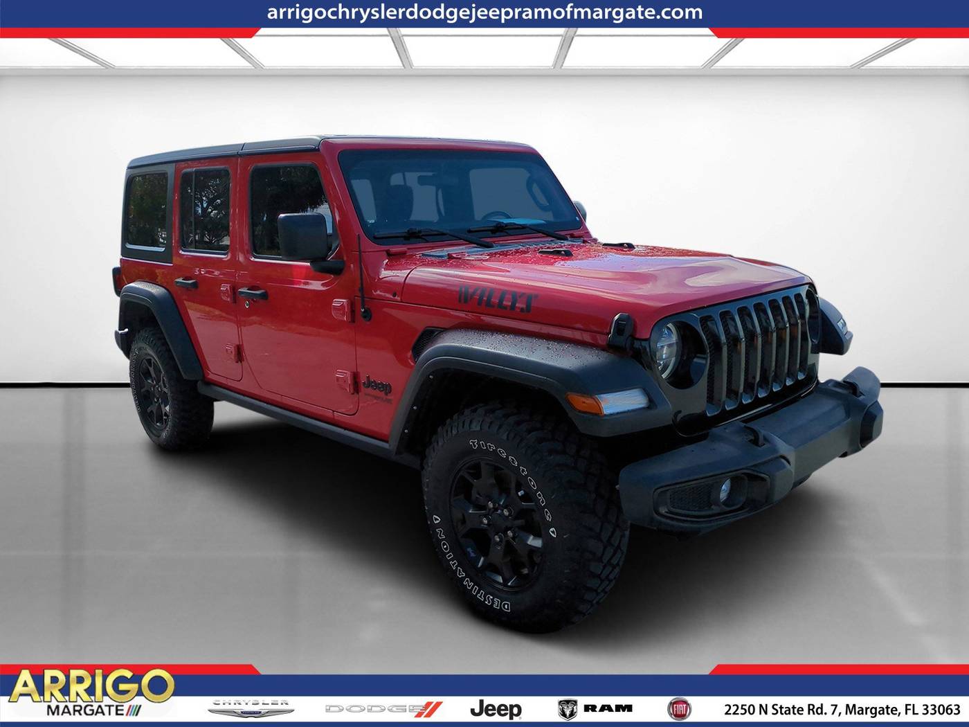 2022 Jeep Wrangler Willys — SUV — 56,000 mi — Margate, FL