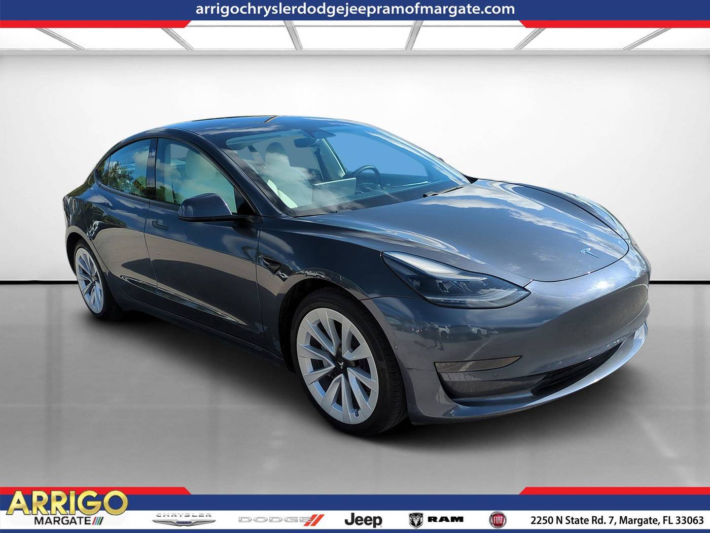 2021 Tesla Model 3 Standard Range Plus — Sedan — 38,306 mi — Margate, FL